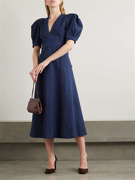 gabriela hearst denim dress.